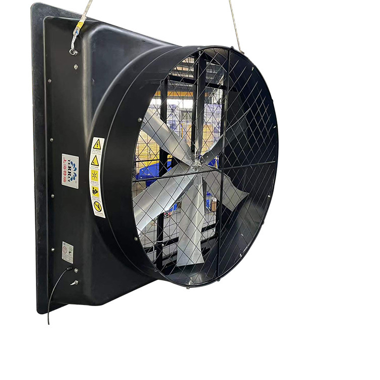 4A Moderne industriële uitlaatventilator met modern ontwerp, groot luchtvolume en laag geluid