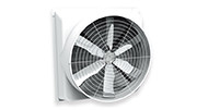 Moderne industriële uitlaatventilatoren voor de koeling van pluimvee 6,2 m/s Windsnelheid