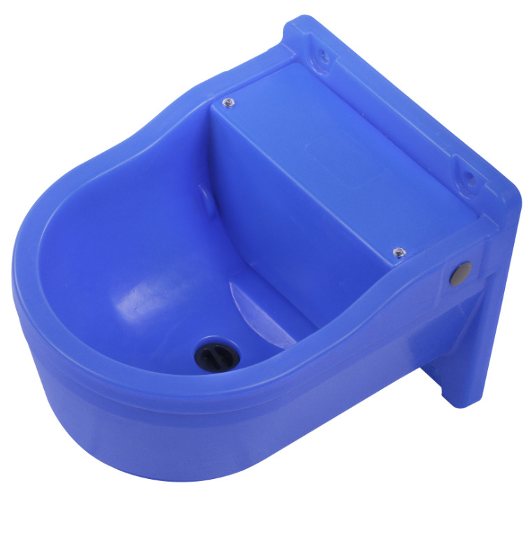 Blauwe PP-plastic veewaterbak voor runderen paarden schapen - koe-veevriendelijke wateroplossing