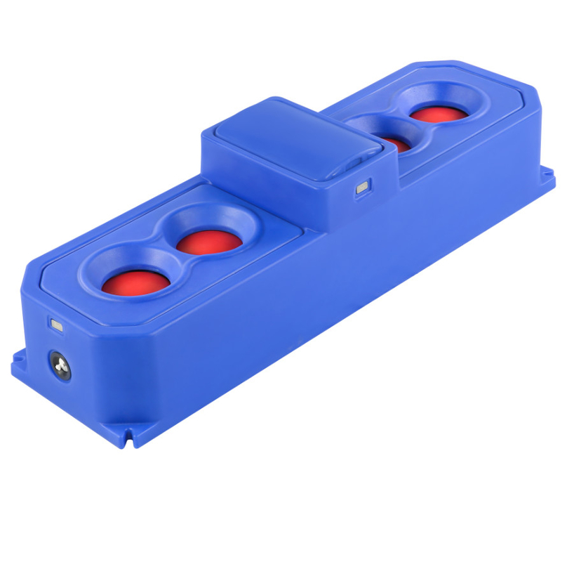 Temperatuurgecontroleerde blauwe veewaterauto met ingebouwde temperatuurregeling voor runderen