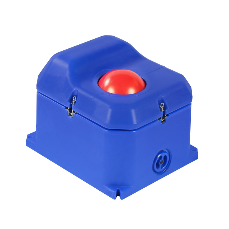 30-50L/min LLDPE vee watermachine met ingebouwde temperatuurregeling Blauwe kleur