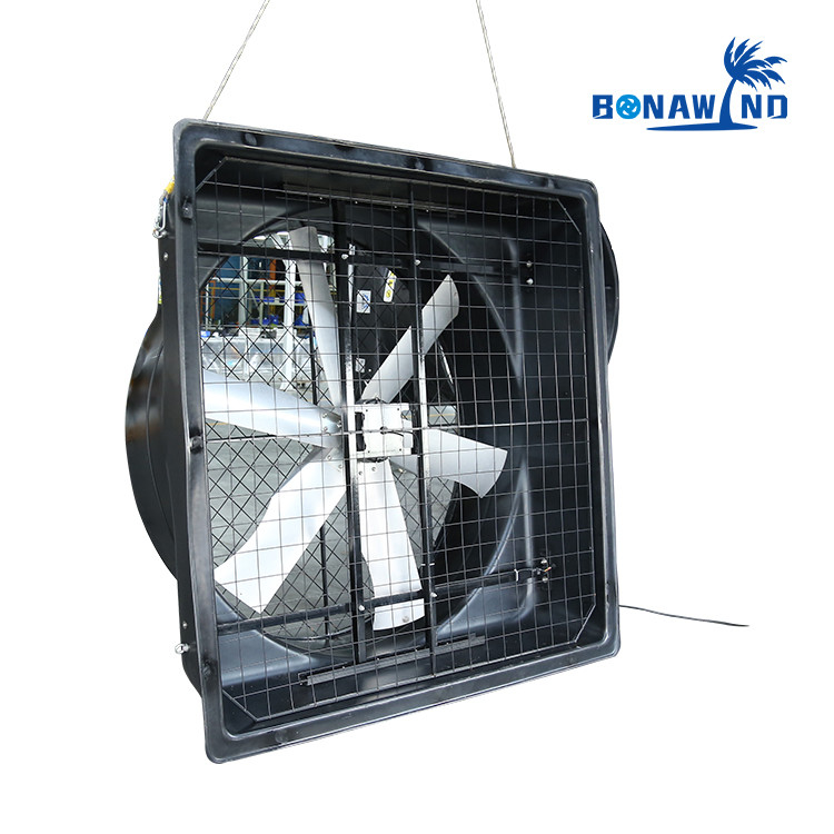 Industrieel uitlaatventilator 120200m3/h Maximale luchtstroom 72 inch Diameter blad 4.2A Stroomintensiteit