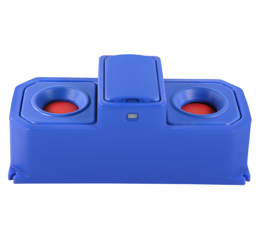 Grote schokbestendig blauw veewatertank 226L Capaciteit 30-50L/min Stroom