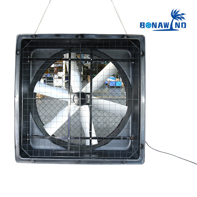 IP55 2000W 72'' uitlaatventilator met 60m3/h luchtvolume voor industriële uitlaatgassen