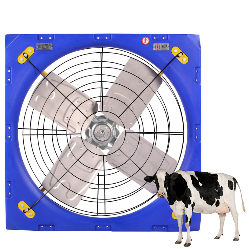 Hoge sterkte dubbele laag PE veecirculatie ventilator met maximale luchtstroom van 28273m3/h voor optimale ventilatie