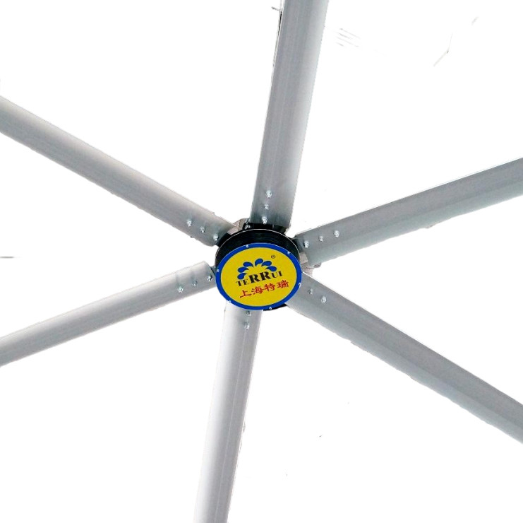 Bedrijfsdekker van de ventilator van het plafond en effectieve luchtontginning om de werkomstandigheden te verbeteren