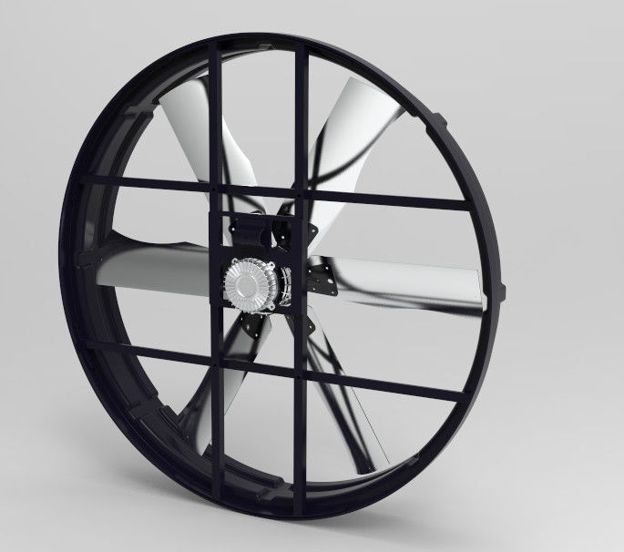 Industriële ventilator met een hoge efficiëntie 3Φ 380V 50Hz stroomvoorziening en een uitstekend luchtvolume van 60m3/h