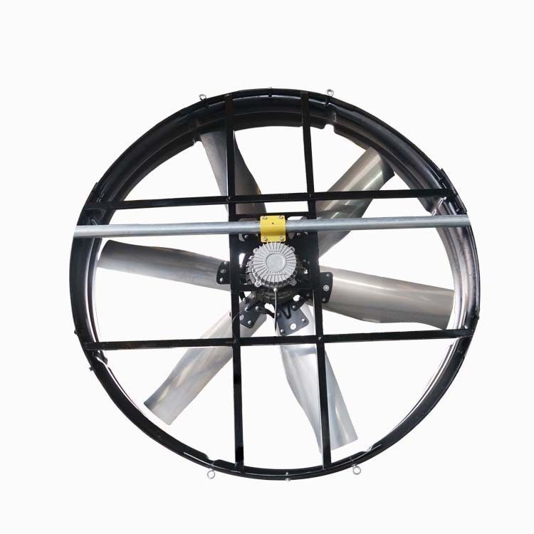 Industriële afzuigventilator met een ventilatorblad diameter van 72''/1,83m en een maximale luchtstroom van 120000m³/u