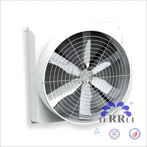 Industriële uitlaatventilator met een rotatiesnelheid van 460 r/min voor een optimale luchtstroom en een vermogen van 850w