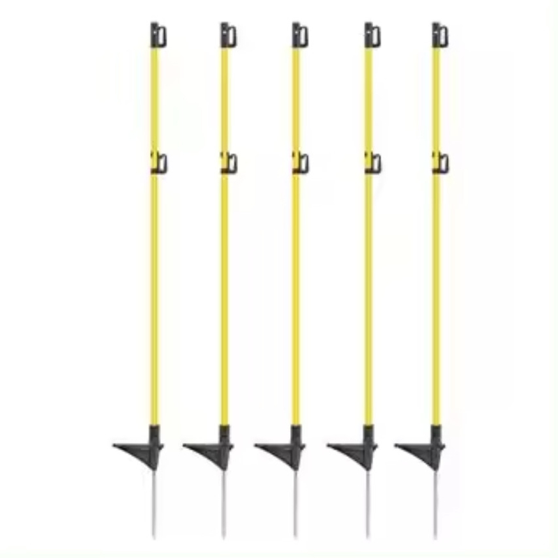Ronde glasvezel post met 120cm hoogte 10mm diameter 50pcs per karton en 1 jaar garantie voor meerdere toepassingen
