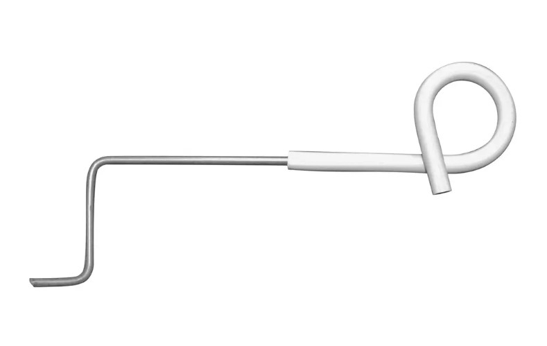 Afstand Pigtail Post 360mm Lengte Robuust en betrouwbaar High Standard Steel Fencing Choice Voor het beveiligen van verschillende gebieden