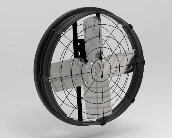 Ventilatoren voor veehouderij met geluid≤69 dB 1122*1122*306mm Frame Size And 300w Input Power