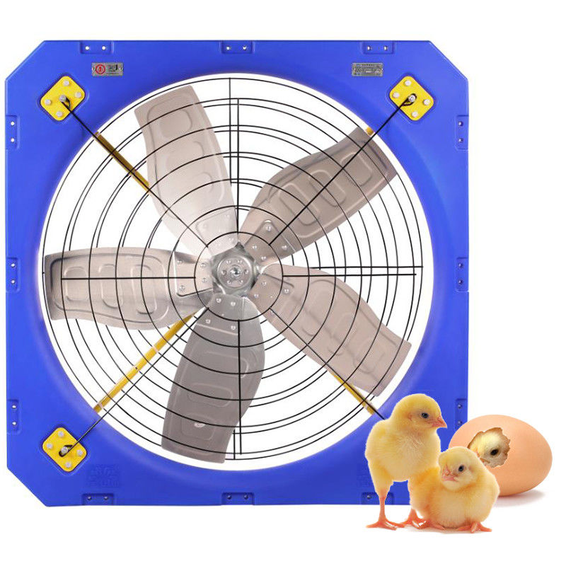Ventilatieventilator voor vee met 610 RPM Rotatiesnelheid 40700m3/h Luchtstroom en 600w/0,8 pk vermogen