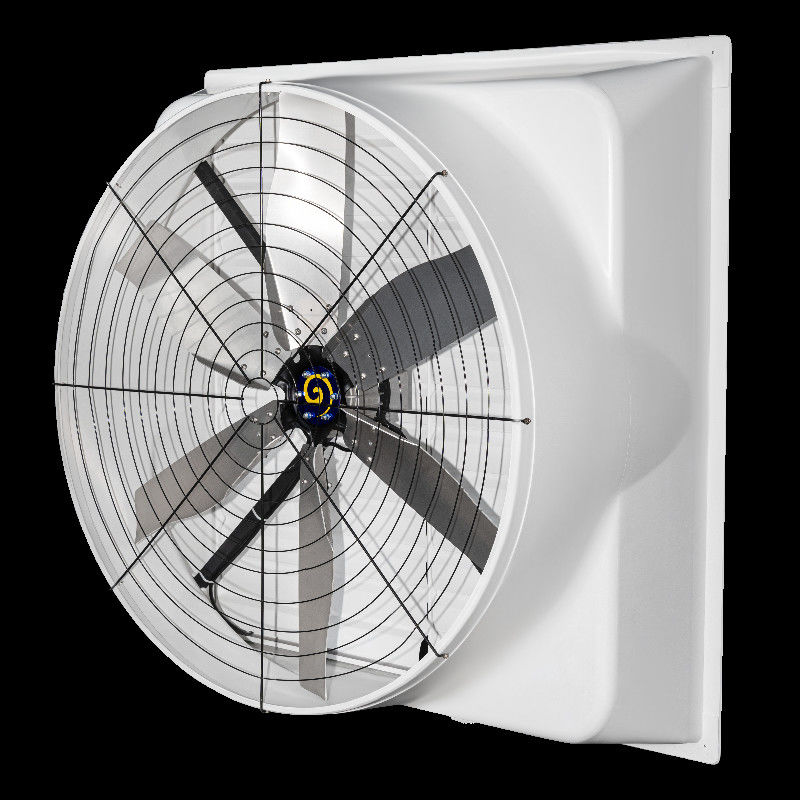 Industriële uitlaatventilator voor grote industriële ruimtes 43700m3/h Luchtstroom 380-480V Spanning 850w/1.2 pk Vermogen