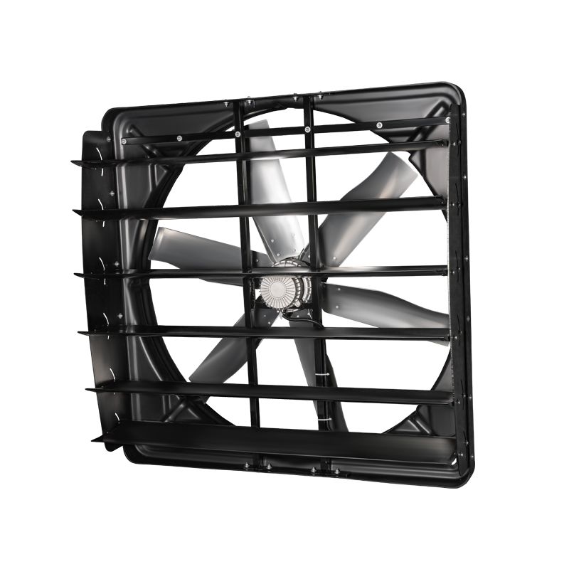 Duurzame ventilatieventilatoren voor vee 3PH/380-480V/50-60HZ 6.2m/s Luchtsnelheid Buitenste rotor Permanente magneet borstelloze gelijkstroommotor
