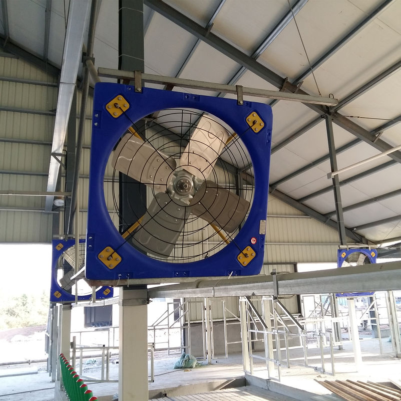 Aanpasbare spanning en frequentie voor ventilatieventilatoren voor vee