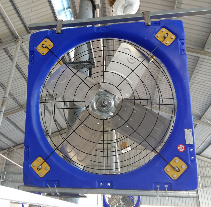 Aanpasbare spanning en frequentie voor ventilatieventilatoren voor vee