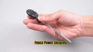 Hoogwaardige inschroefisolatoren voor uw boerderijomheining installeren